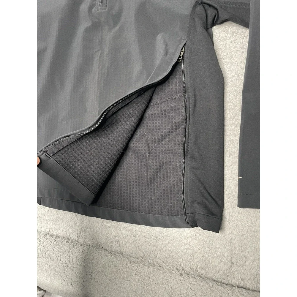 Nike Golf Sphere Pro Quarter Zip Jacket Mens Medium Waffle Lined Fleece Pullover